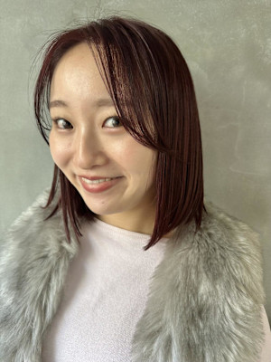 medium・ボブ・ボブディ・ボルドー