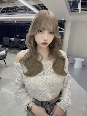 《Xena ria》ブリーチ2回＊ミルクティーベージュ