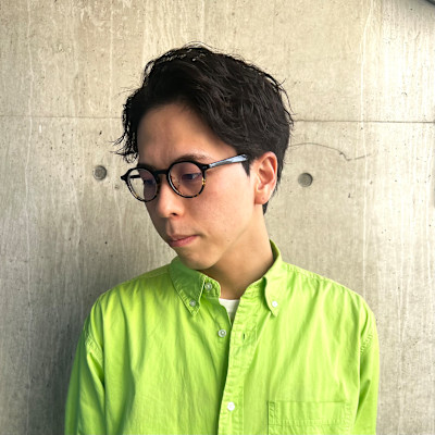 大人男子ツイストスパイラルパーマ　シャドーパーマ　福岡天神