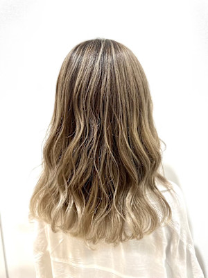 ハイライト/ホワイト/シルバー/白髪ぼかしハイライト