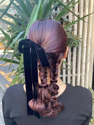 ヘアセット/10代20代30代/大橋