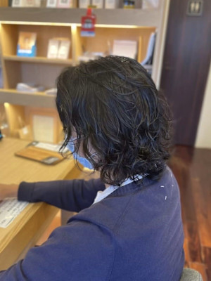 ミディアムパーマ