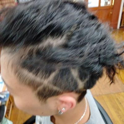 スパイラルパーマで ソフトドレットっぽく