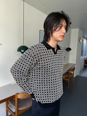 ベリーショート/ダークアッシュ/ニュアンスパーマ/栄/久屋