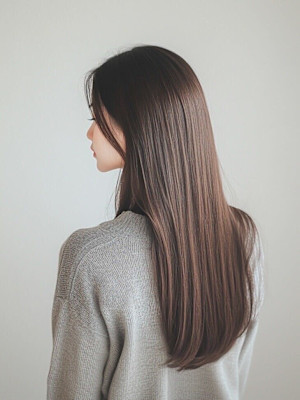 髪質改善ストレート/縮毛矯正/美髪ロング