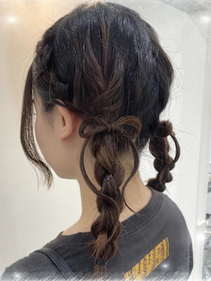 超可愛い！リボンツインテ♪_ユウ