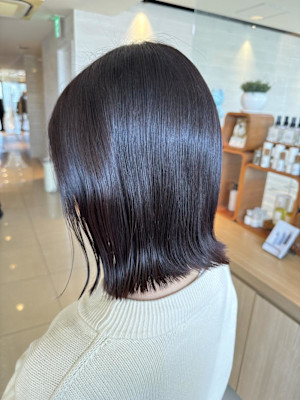 ツヤ髪パープルグレージュ /コノミ.