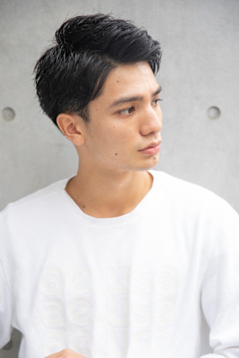 【小久保style】メンズカットツーブロックツイストウルフ