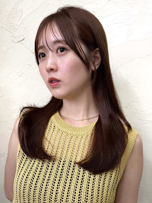 顔まわりカット/前髪/似合わせカット/レイヤーカット/銀座