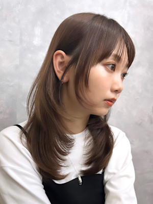 カット＋カラー髪質改善4ステップトリートメント