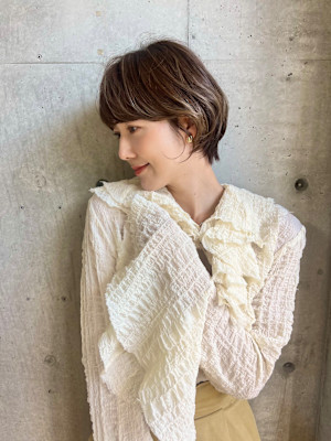 MILK/MURIEL ショートボブ