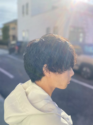 スパイラルパーマ／スパイラル／波巻きパーマ/特殊パーマ