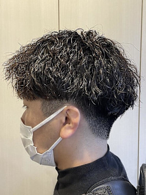 短めツイストスパイラルパーマ【大宮/メンズ/メンズサロン】