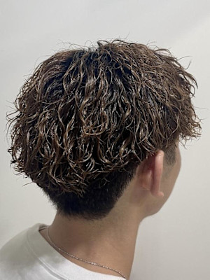 短めツイストスパイラルパーマ【大宮/メンズ/メンズサロン】