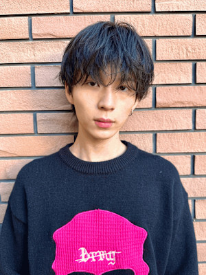 マッシュシャドウパーマ