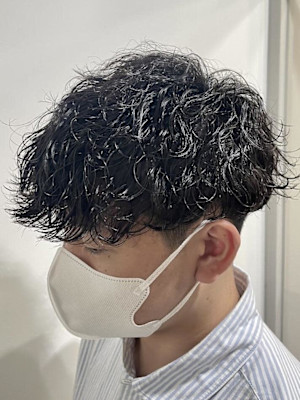 波巻きパーマ【大宮/メンズ/メンズサロン】