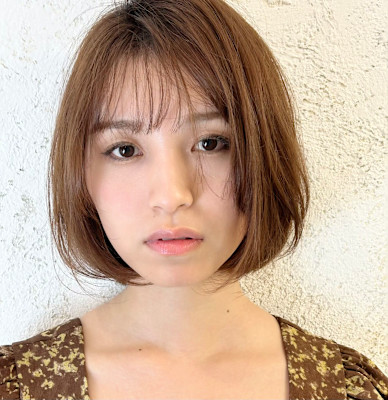 顎ラインで見せる大人小顔ボブ【広尾・南麻布・白金】