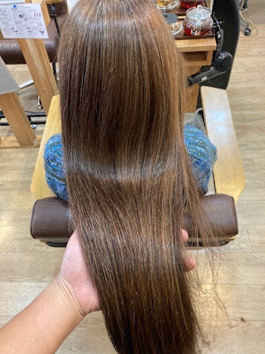 お客様髪質改善データ1482（酸性縮毛矯正）