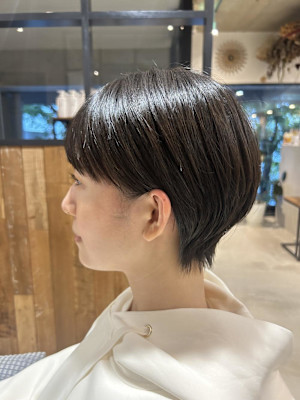 fleur岩政/マッシュショート/30代40代/薬院