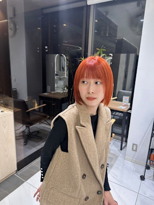 1ブリーチオレンジカラー