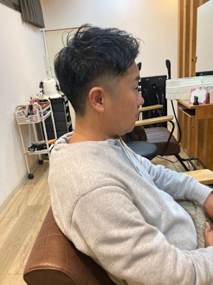 お客様髪質改善データ1484（ビジネスショート）