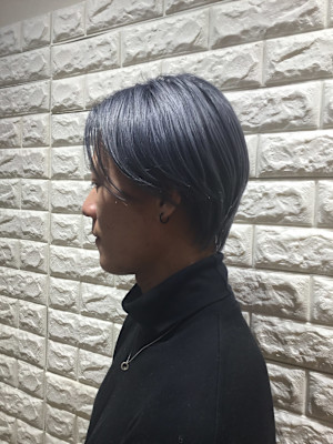 ブルーシルバーショート