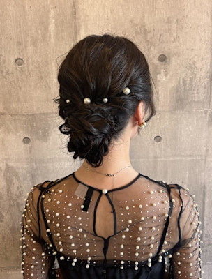 お呼ばれセット/シニヨン【ARCH Emi】