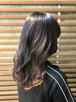 大人女子ココアブラウンうるツヤグレージュアッシュオリーブ