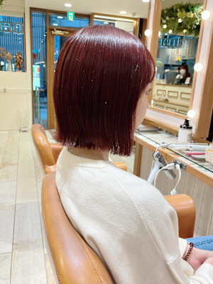 【Ｎｅｏｌｉｖｅｋｕｔａ町田店】切りっぱなしボブ