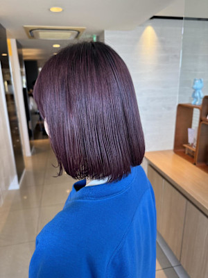 ブリーチ有り カシスピンクカラー /コノミ.