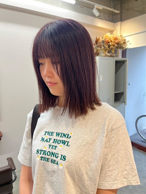 【Look at】切りっぱなしボブ