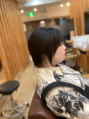 お客様髪質改善データ1489（ダークグレージュ）