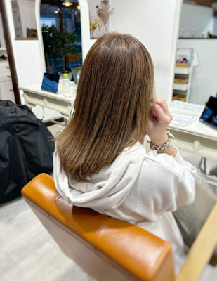 大人かわいい/白髪染め/ハイトーン