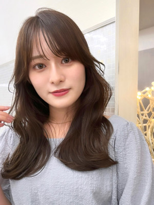 顔まわりカット/前髪/似合わせカット/レイヤーカット/銀座