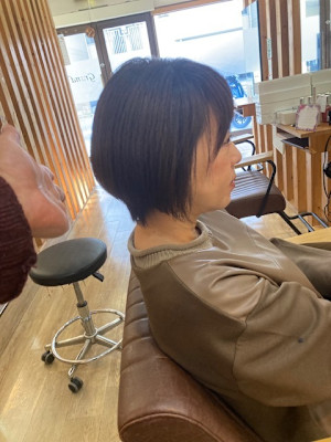 お客様髪質改善データ1492（白髪ぼかしカラー）