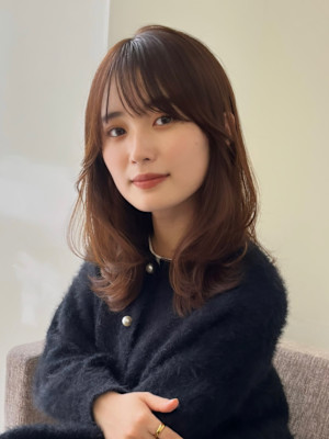 顔まわりカット/前髪/似合わせカット/レイヤーカット/銀座