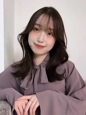 顔まわりカット/前髪/似合わせカット/レイヤーカット/銀座