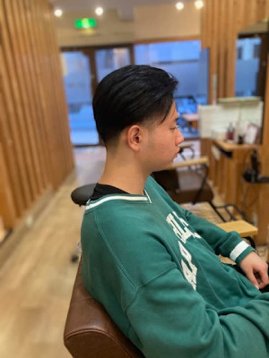 お客様髪質改善データ1493（メンズマッシュショート）