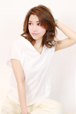 ふんわりゆる落ちウエーブ