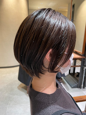 ツヤ髪ショート