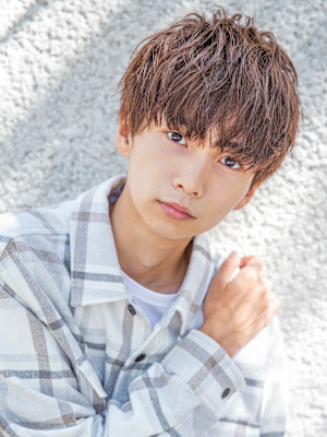 【小久保style】メンズカットツーブロックツイストウルフ