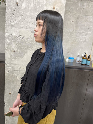 Step layer × Deep blue