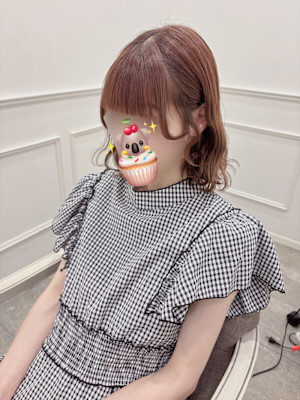 ぱっつん前髪×流しバング×S字後れ毛＊まゆ