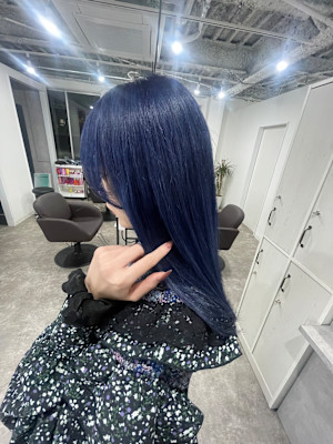 大人ネイビーブルー