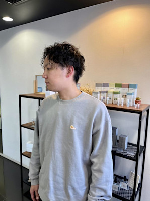 【老沼】大人スパイラルパーマ