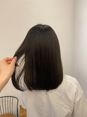 池袋/カラー／髪質改善/イルミナカラー/オリーブブラウン