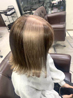 ブリーチカラー、クッキーカラー