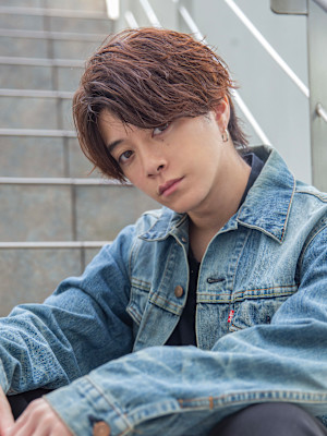 【小久保style】メンズカットツーブロックツイストウルフ