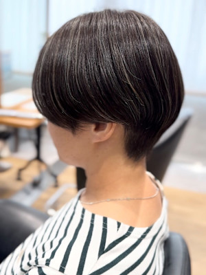 STYLE流ハイライト白髪ぼかし