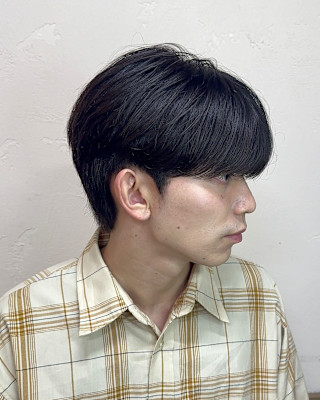 韓国マッシュ/メンズナチュラル/シースルー/マッシュ